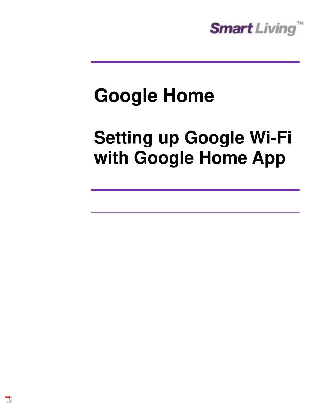 Setting up Google Wi-Fi with Google Home App
