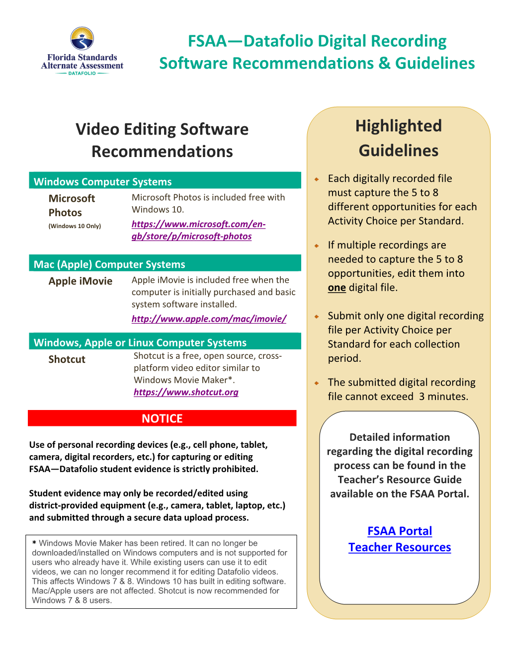 Digital Recording Software Flyer