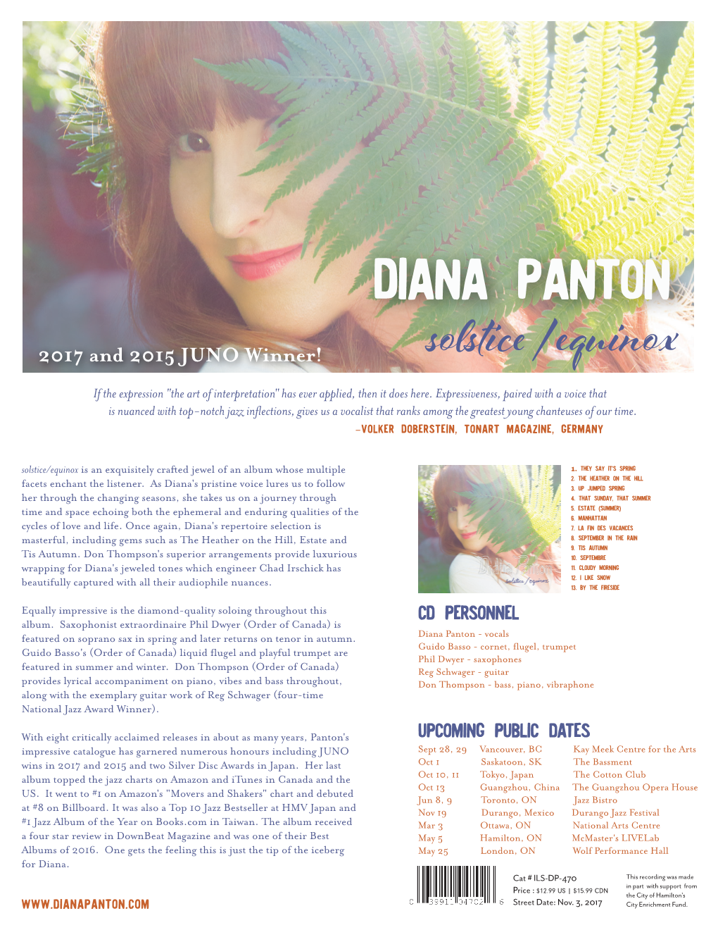 Diana Panton One Sheet V4