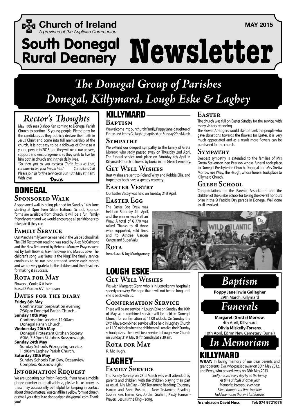 South Donegal Rural Deanery Newsletter