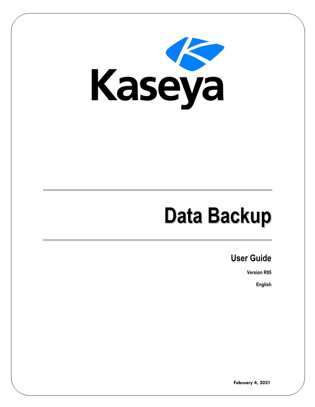 Data Backup Overview