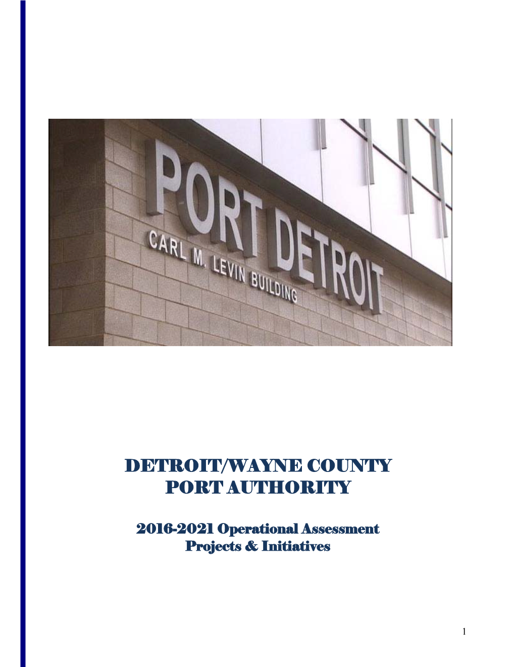 Detroit/Wayne County Port Authority