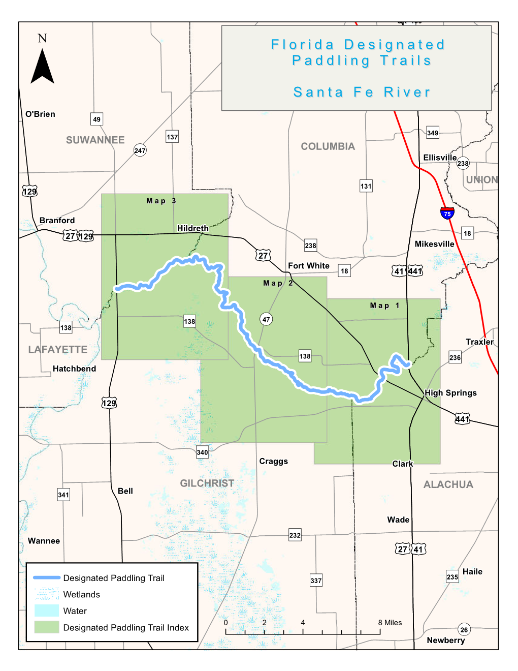 Santa Fe River Paddling Guide