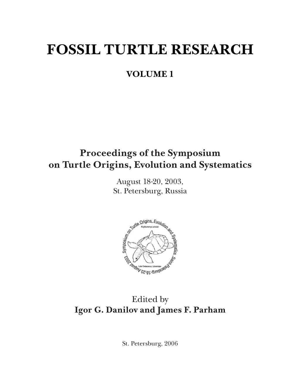 Fossil Turtle Research