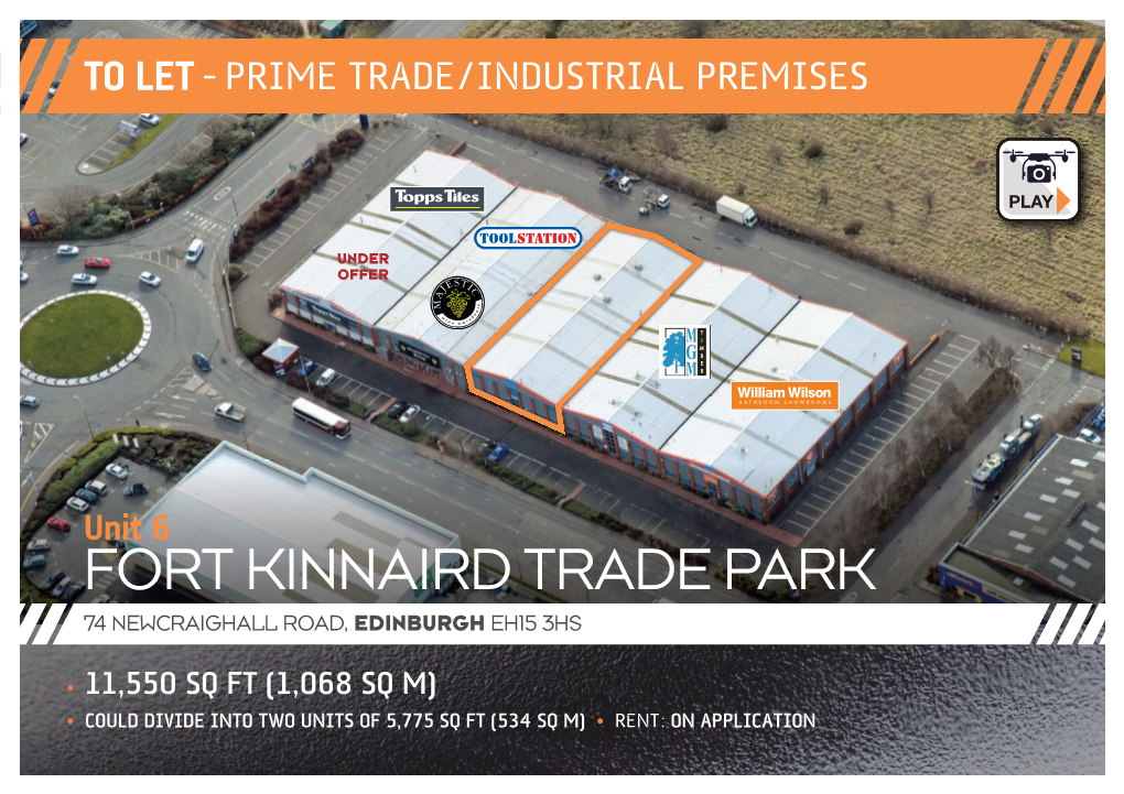 Fort Kinnaird Trade Park 74 Newcraighall Road, Edinburgh Eh15 3Hs