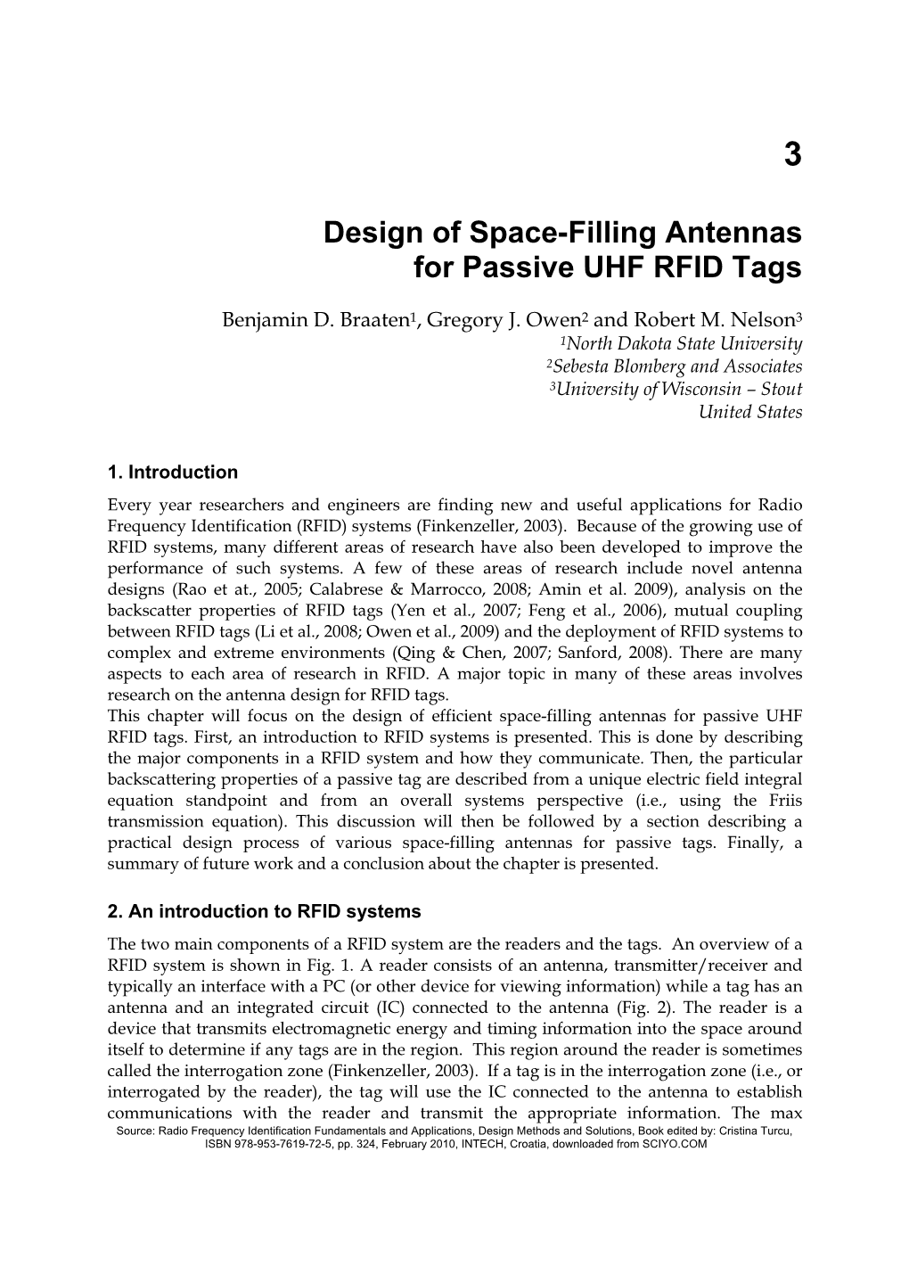 Design of Space-Filling Antennas for Passive UHF RFID Tags