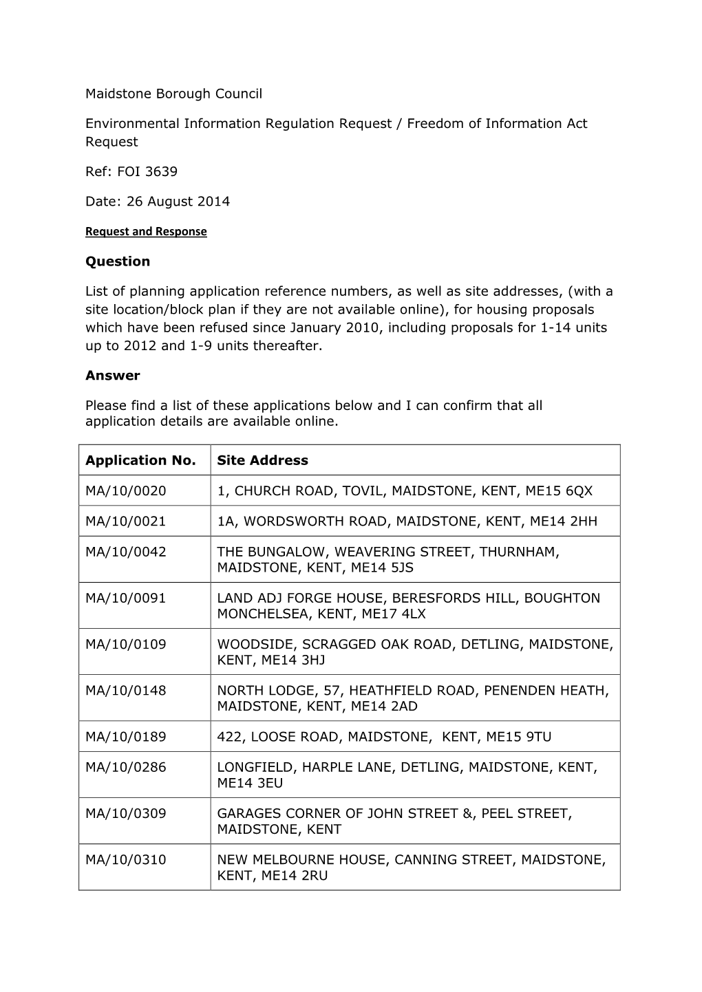 FOI 3639 Date