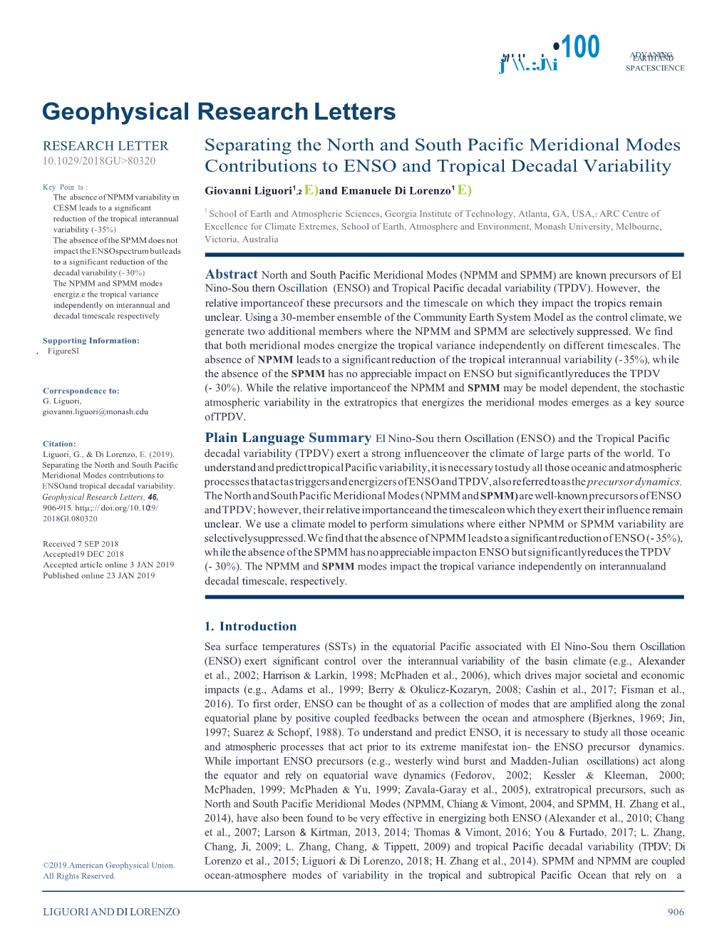 Separating the North and South Pacific Meridional Modes