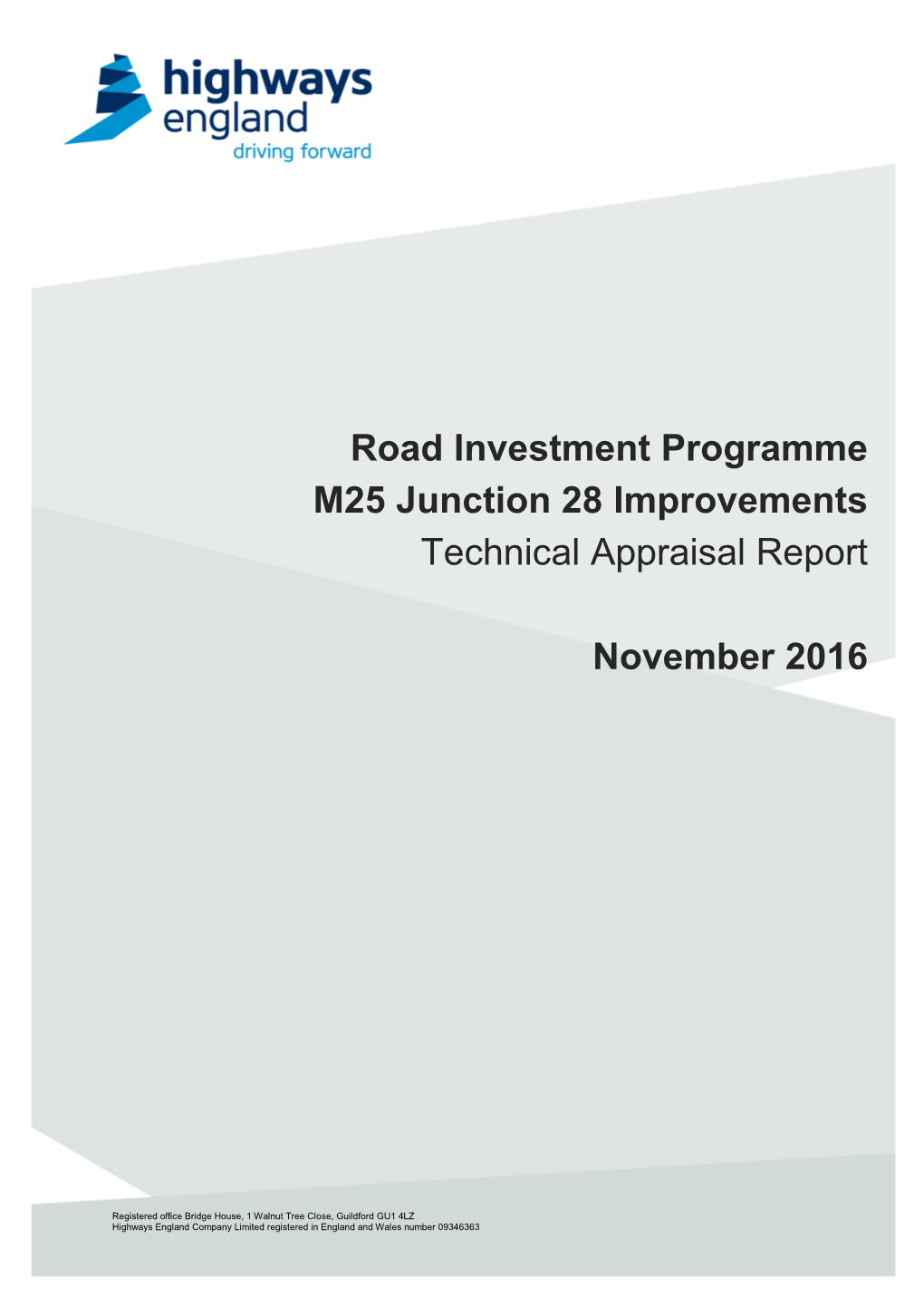 M25 Junction 28 Improvements