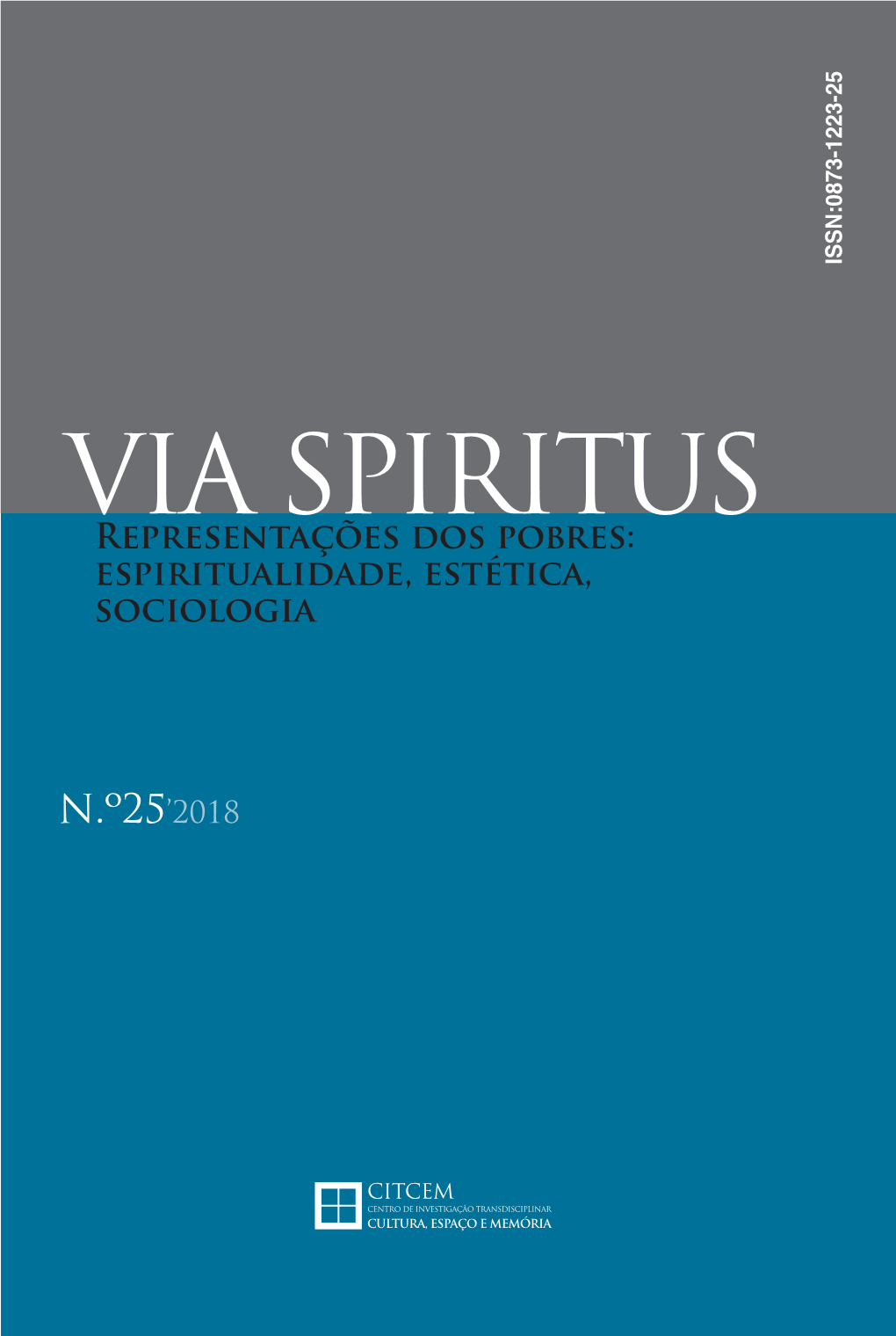 Representações Dos Pobres: Espiritualidade, Estética, Sociologia