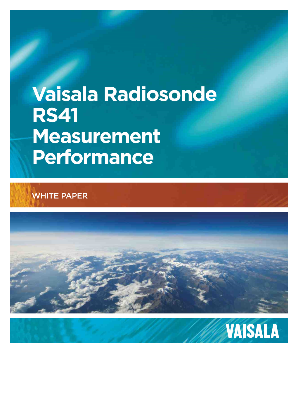 Vaisala Radiosonde RS41 Measurement Performance