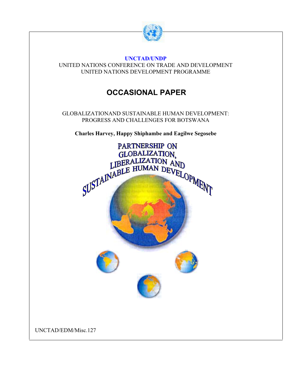 Occasional Paper