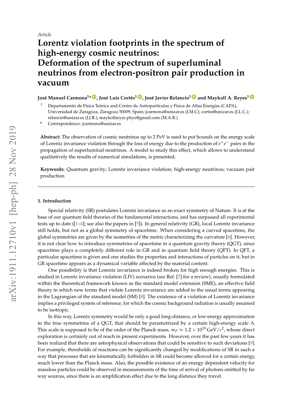 Lorentz Violation Footprints in the Spectrum of High-Energy Cosmic Neutrinos