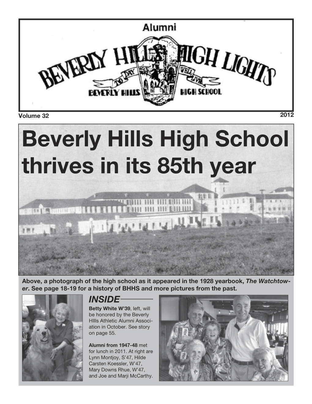 Beverly Hills High School Thrives in Its 85Th Year
