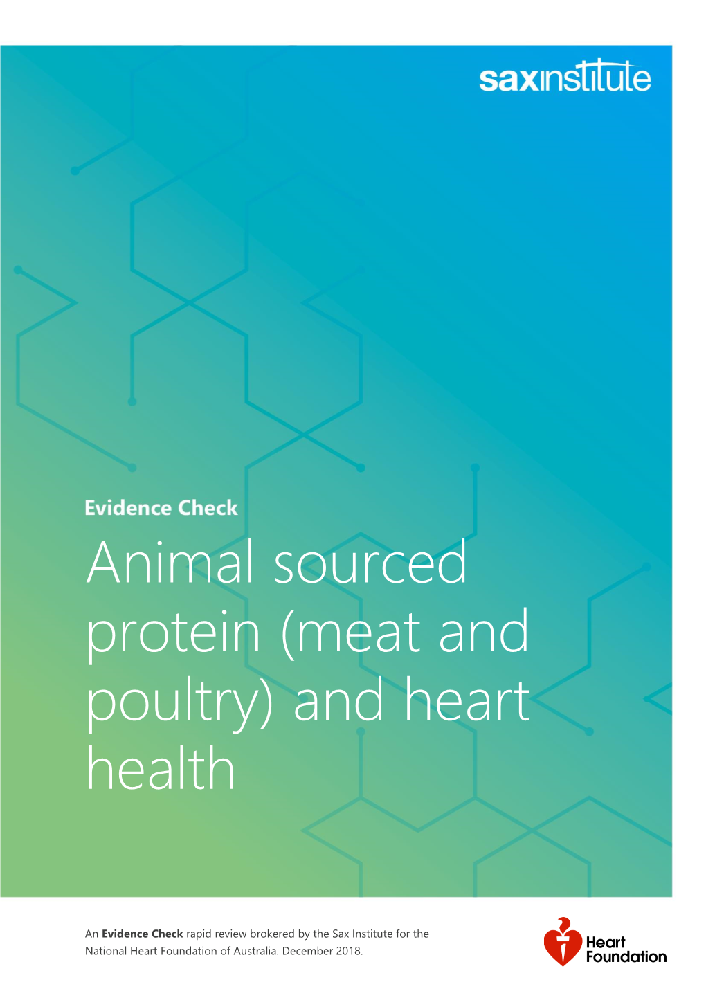Meat and Poultry) and Heart Health