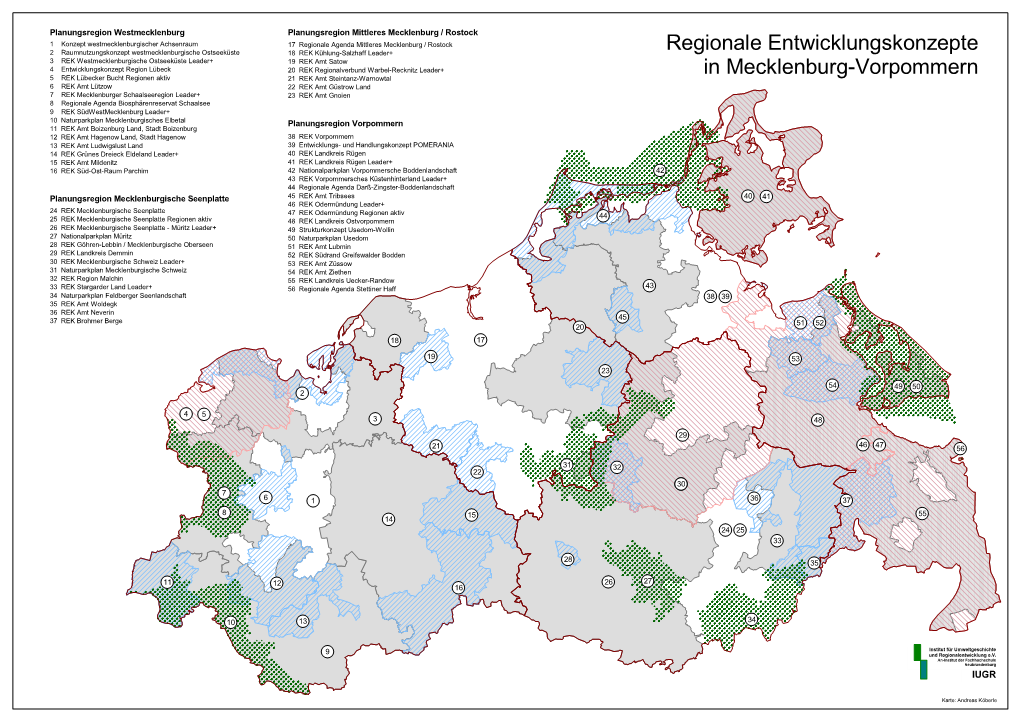 Regionale Entwicklungskonzepte in Mecklenburg-Vorpommern