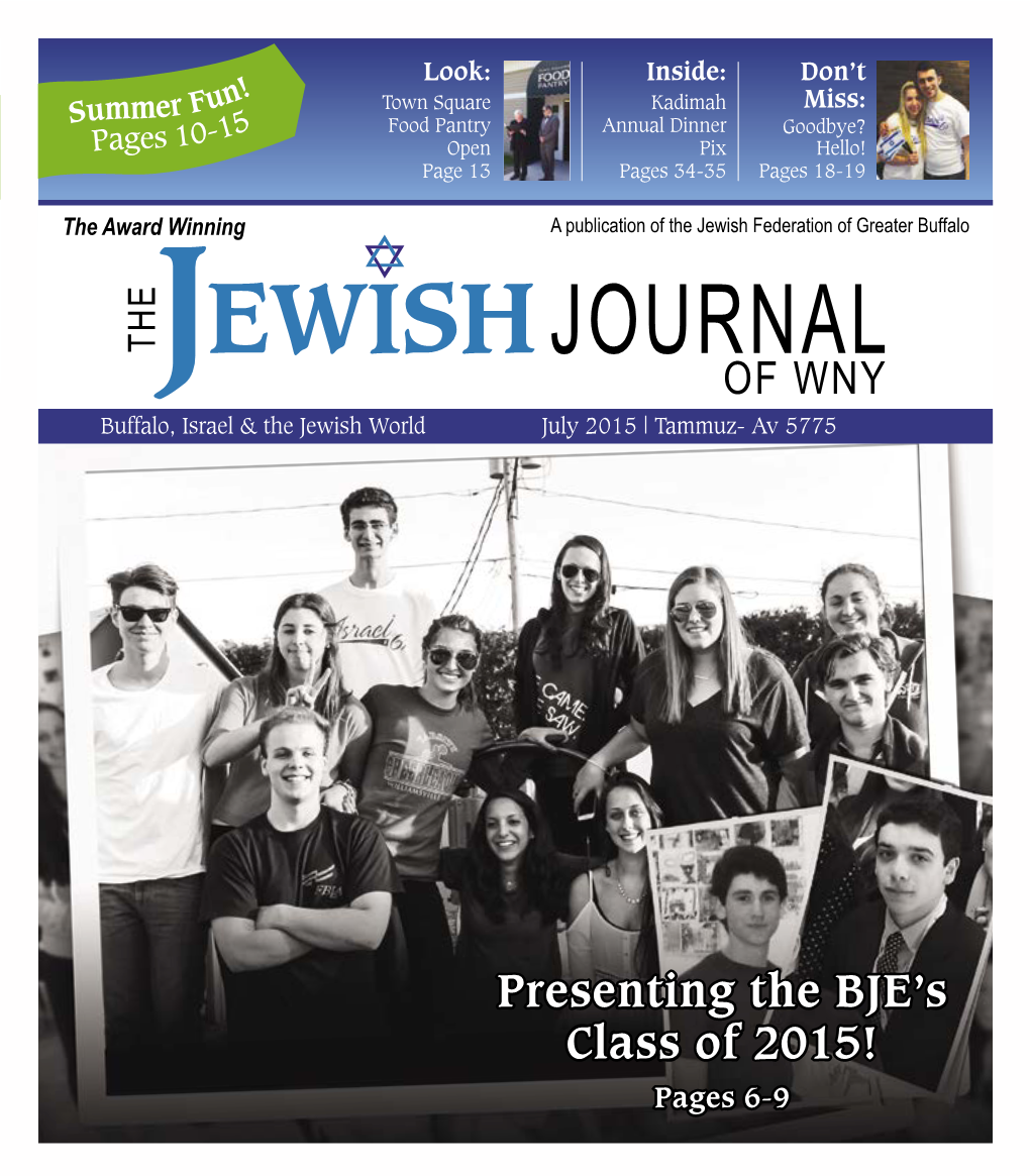 Of the Jewish Federation of Greater Buffalo