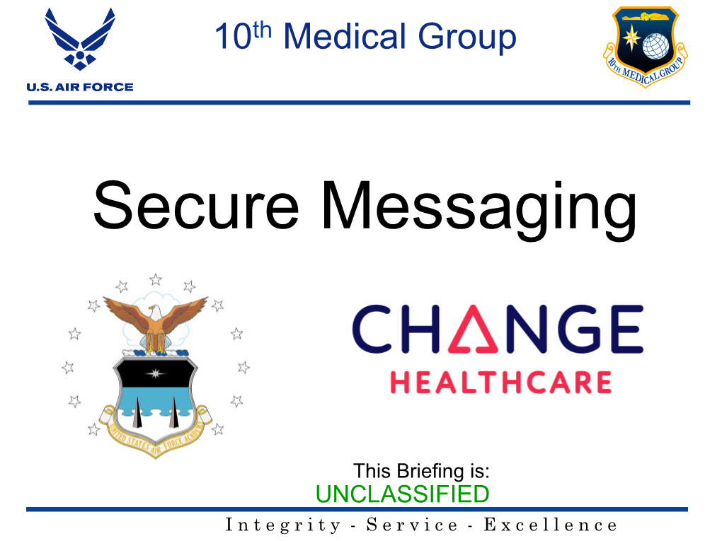 Secure Messaging