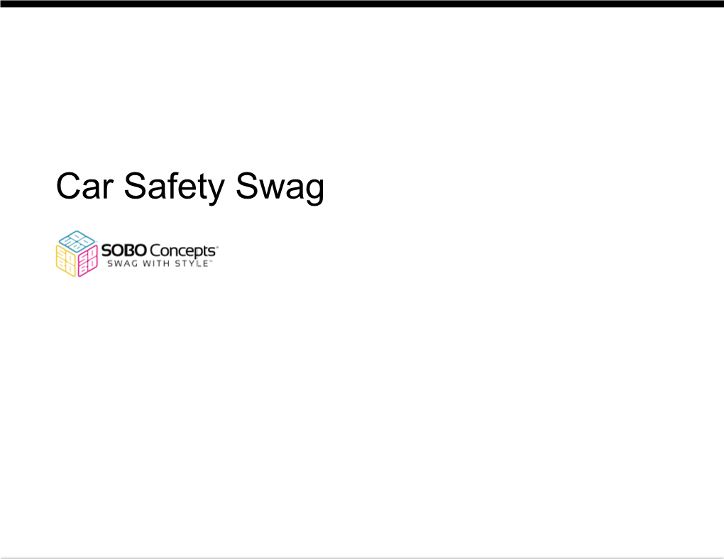 Car Safety Swag