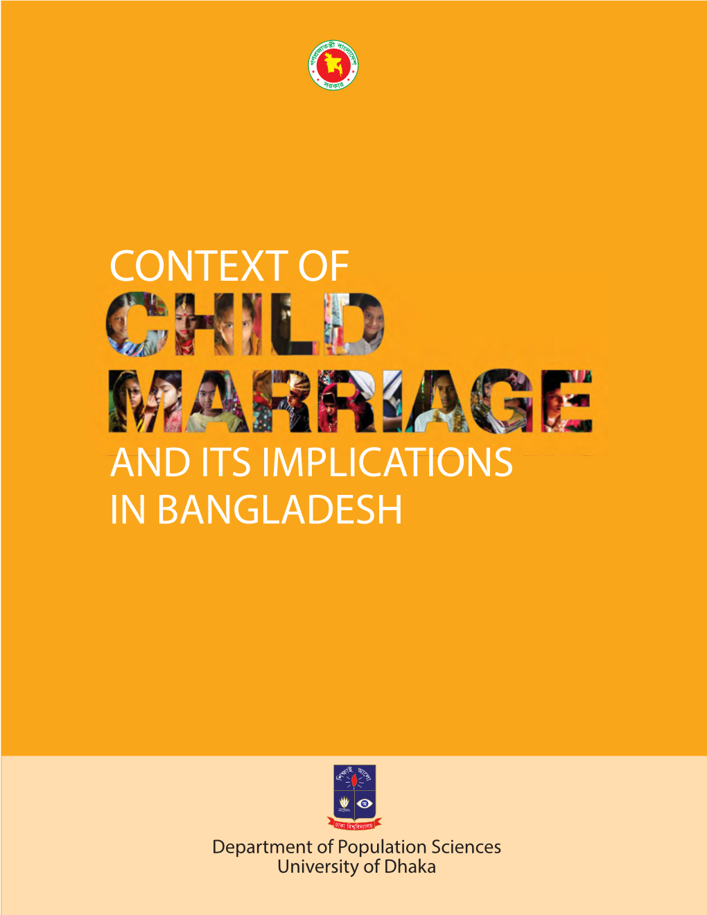 Context of Child Marriage and Its Implications in Bangladesh