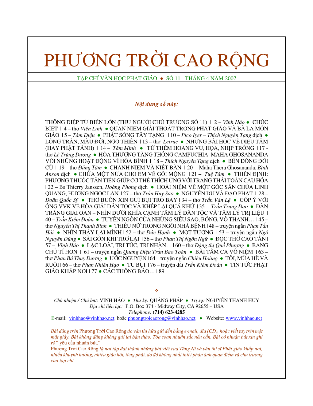 Phương Trời Cao Rộng