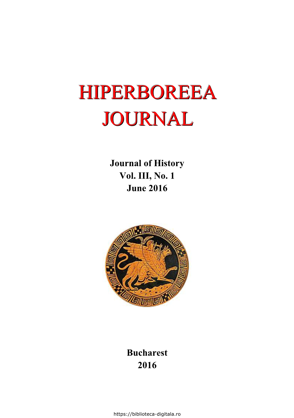 Hiperboreea Journal