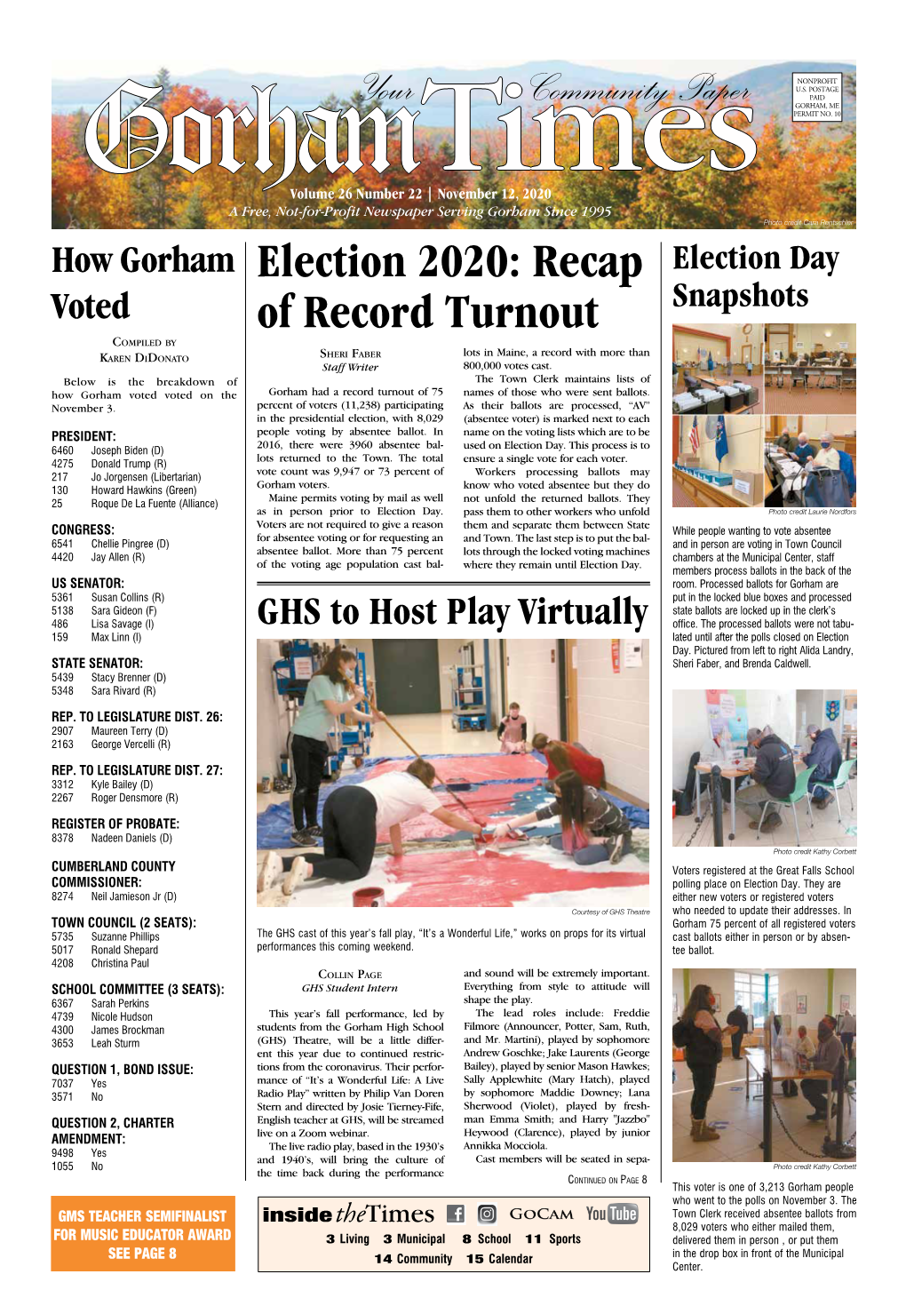 Your Community Paper Election 2020
