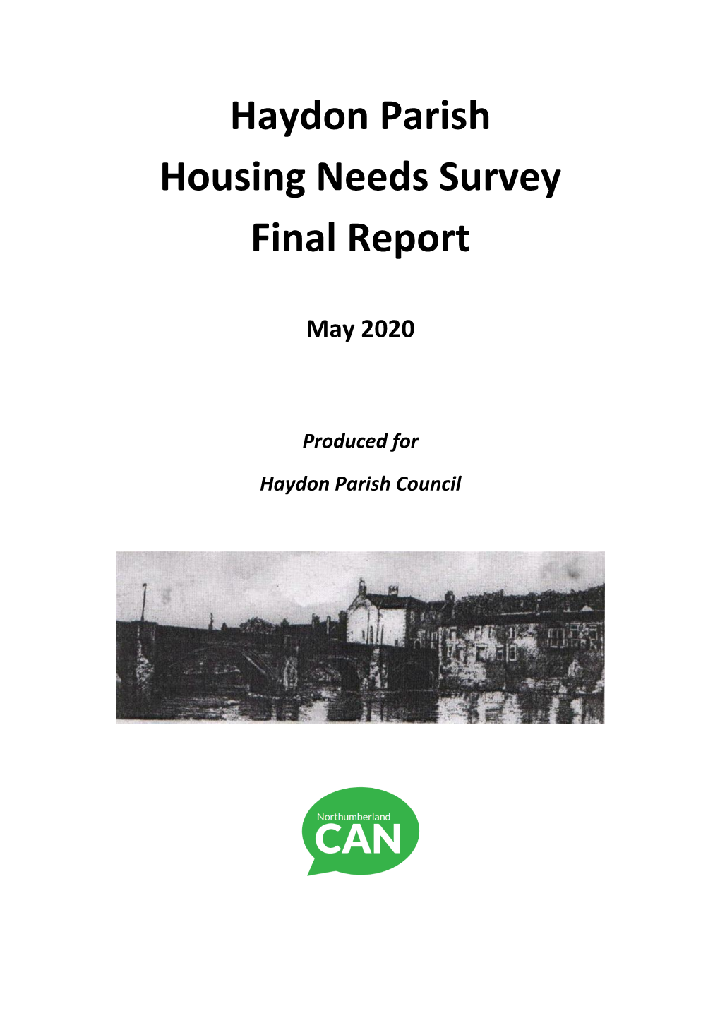 Haydon Parish Housing Needs Survey Final Report