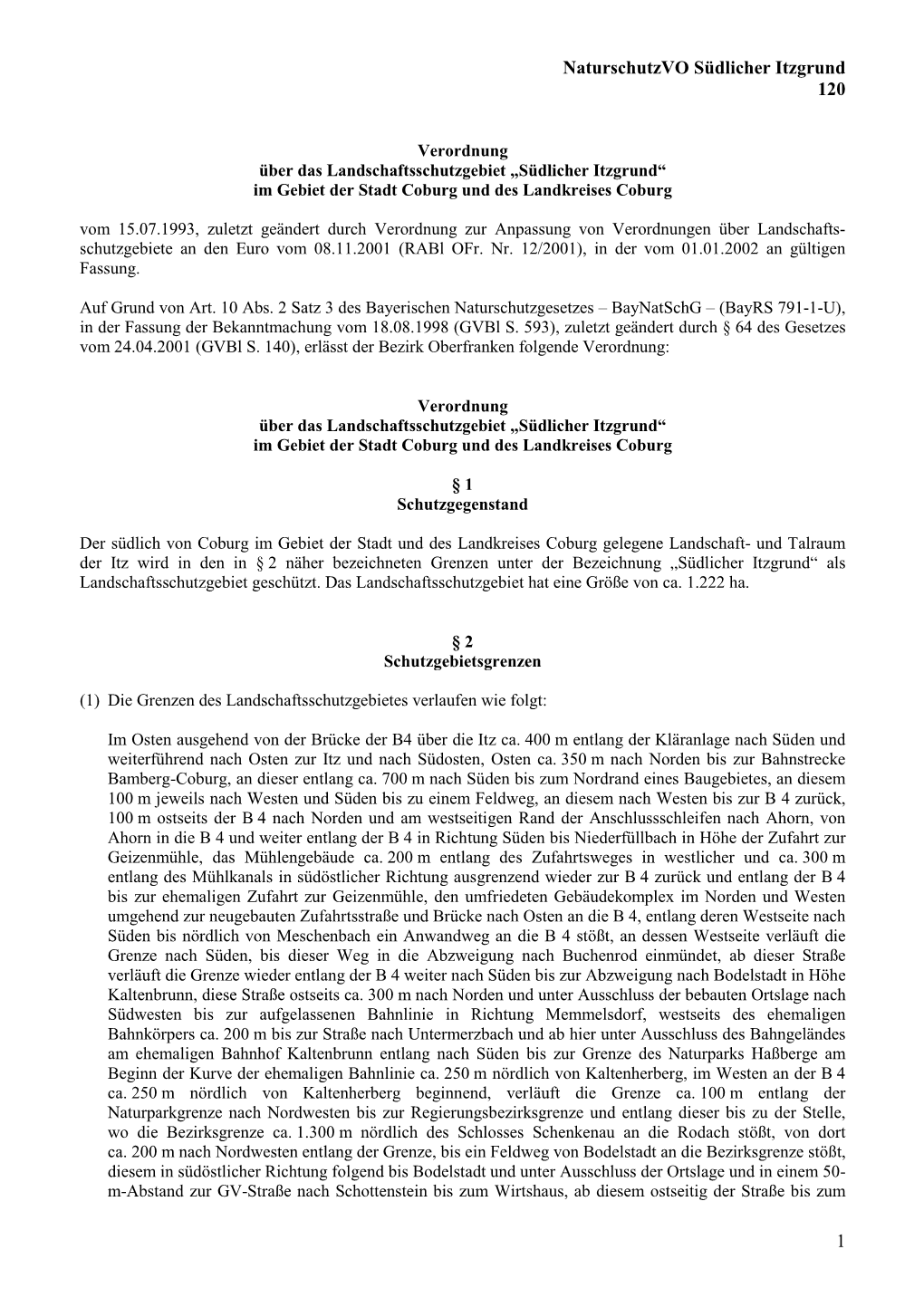 Naturschutzvo Südlicher Itzgrund 120 1