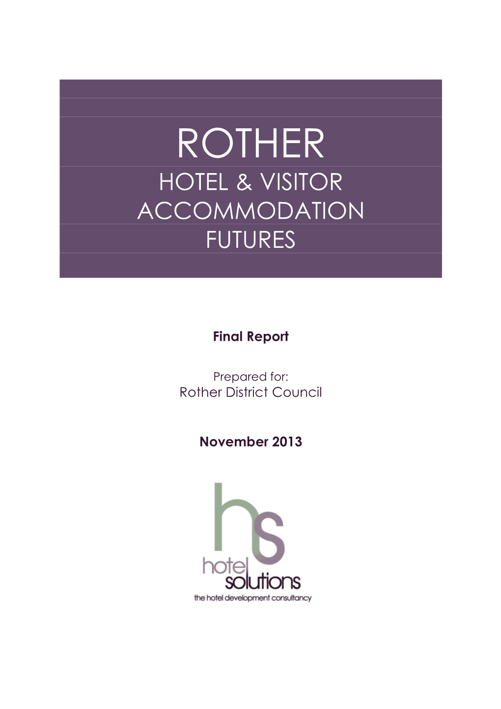 Hotel & Visitor Accommodation Futures