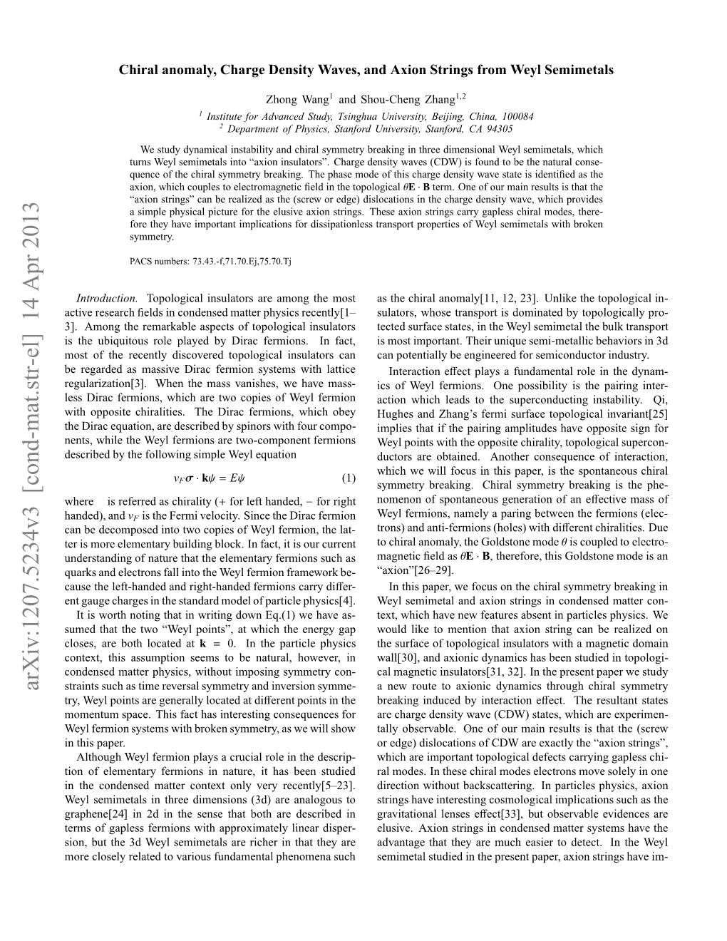 Arxiv:1207.5234V3 [Cond-Mat.Str-El]