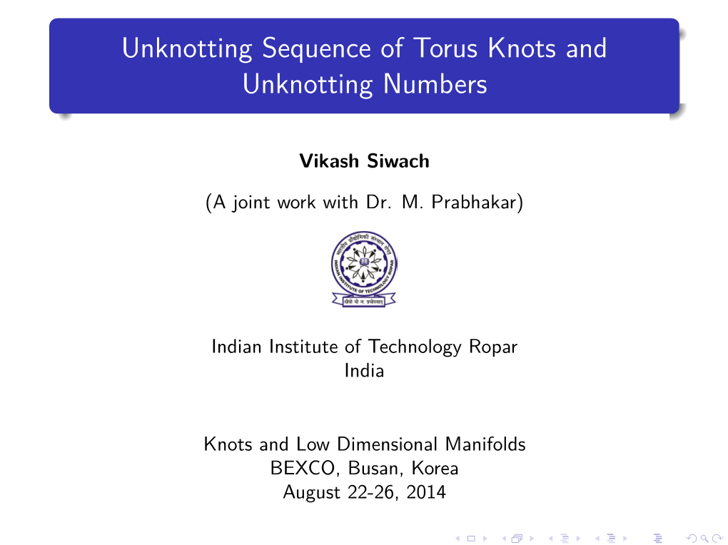 Unknotting Sequence of Torus Knots and Unknotting Numbers