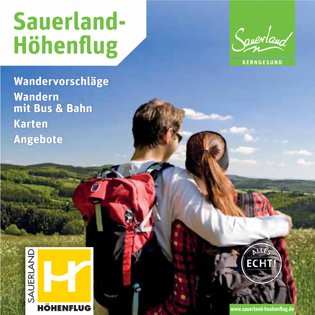 Sauerland Höhenflug Booklet