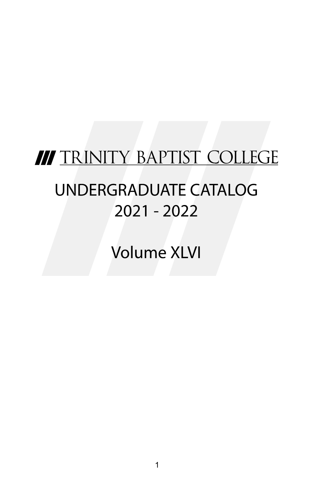 Undergraduate Catalog 2021 - 2022