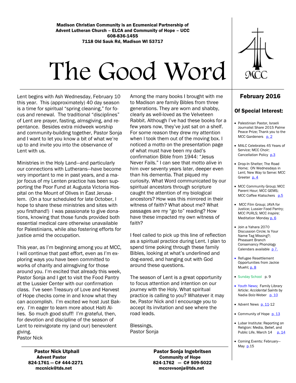 The Good Word