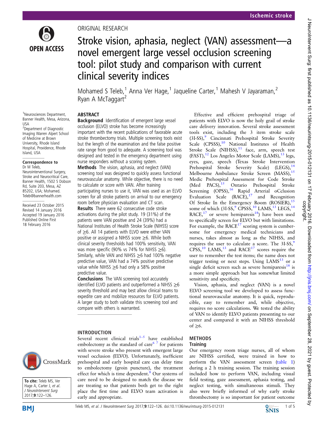 Stroke Vision, Aphasia, Neglect