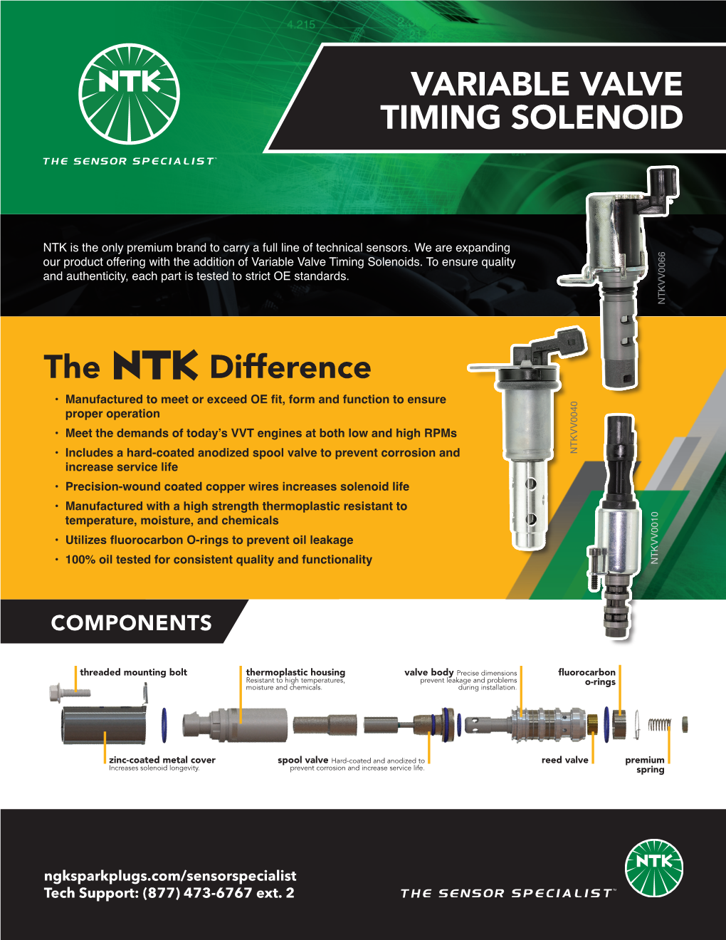 Variable Valve Timing Solenoid