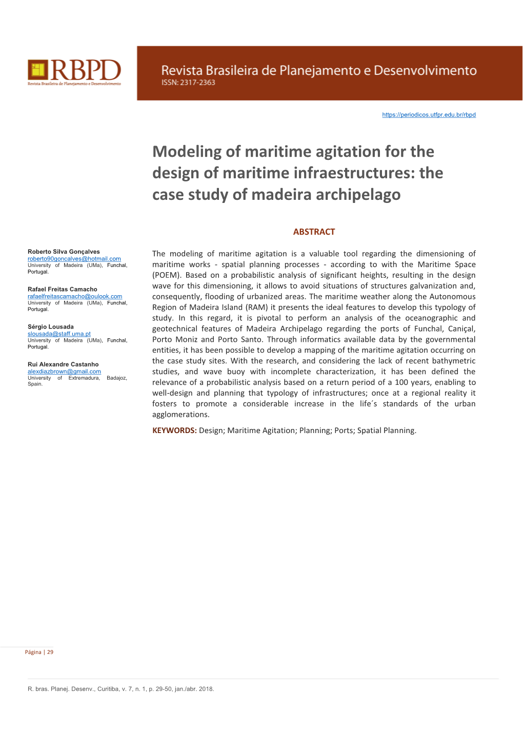 The Case Study of Madeira Archipelago