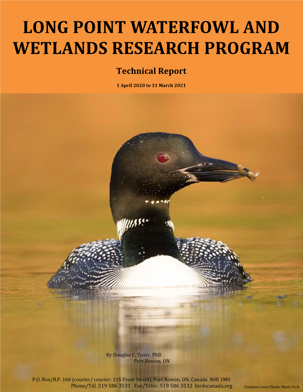 Long Point Waterfowl and Wetlands Research Program