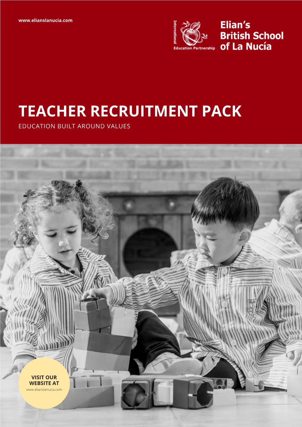 Teacher Recruitment Pack Education Built Around Values