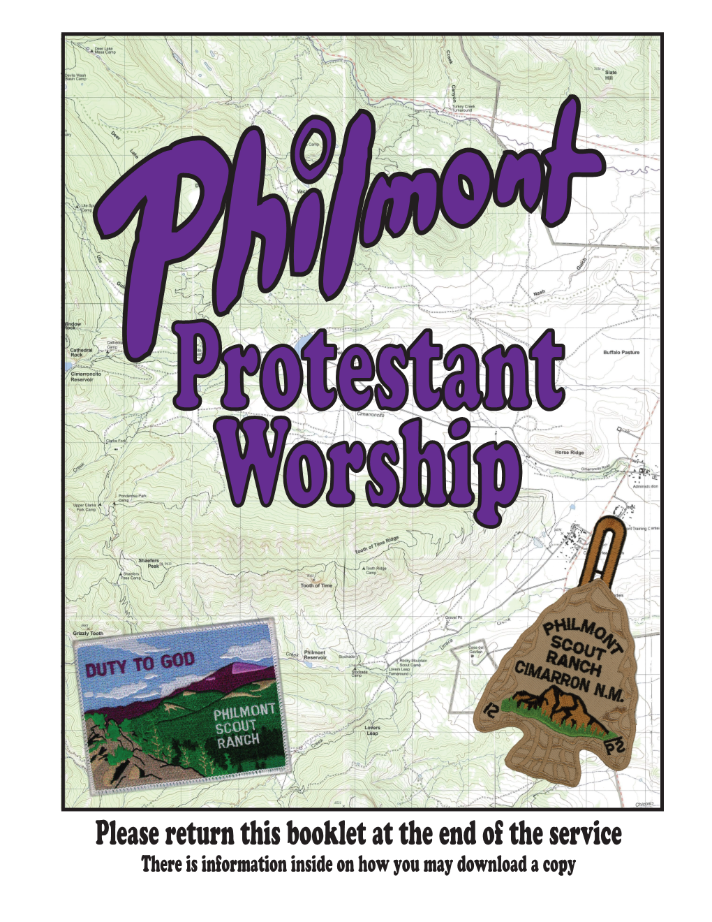 The Philmont Protestant Worship Book