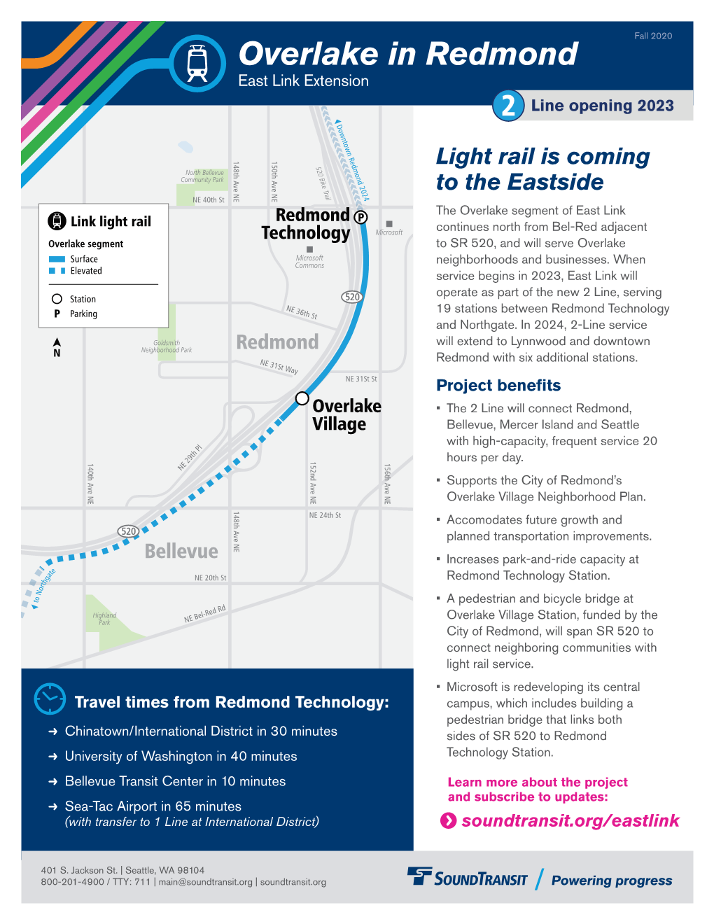 Overlake Village Station Fact Sheet