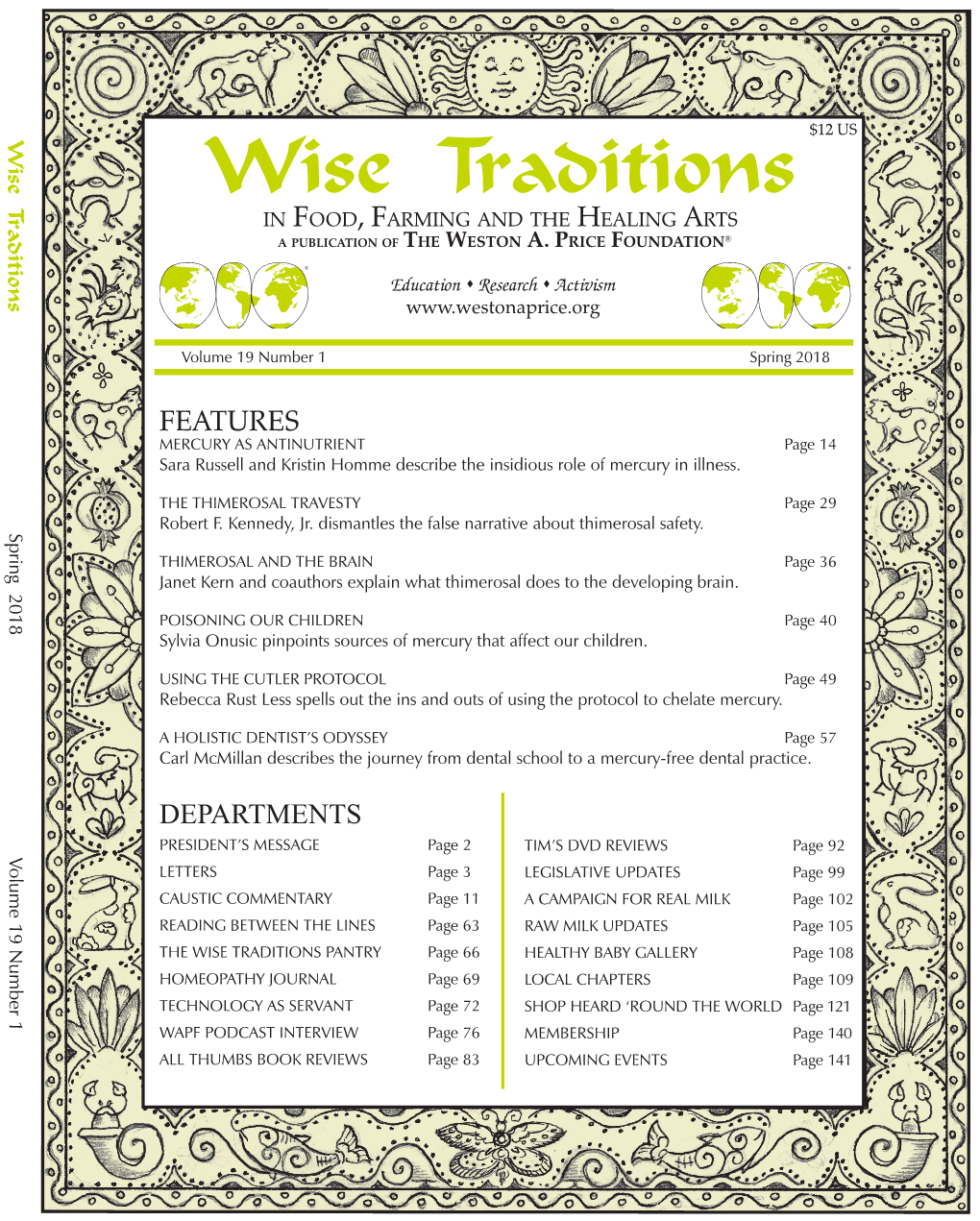 Wise Traditions for Wisetraditions Non Profit Org