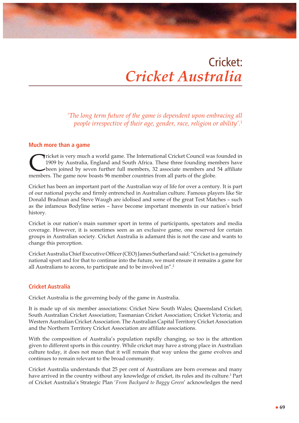 Cricket Australia