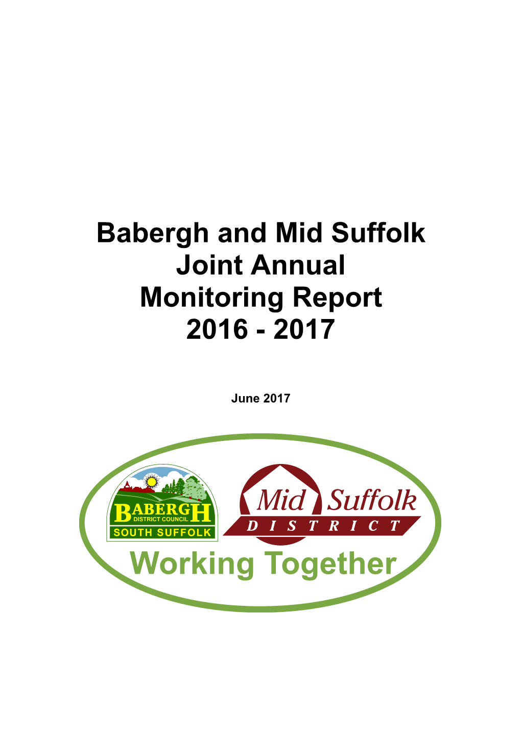 BMSDC Annual Monitoring Report