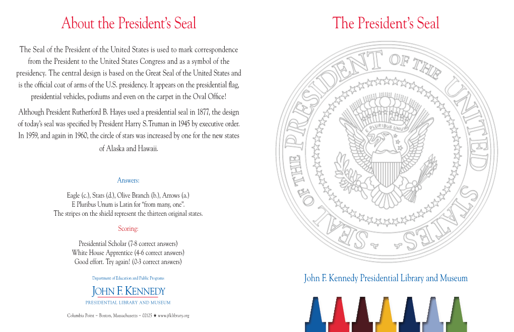 The President's Seal