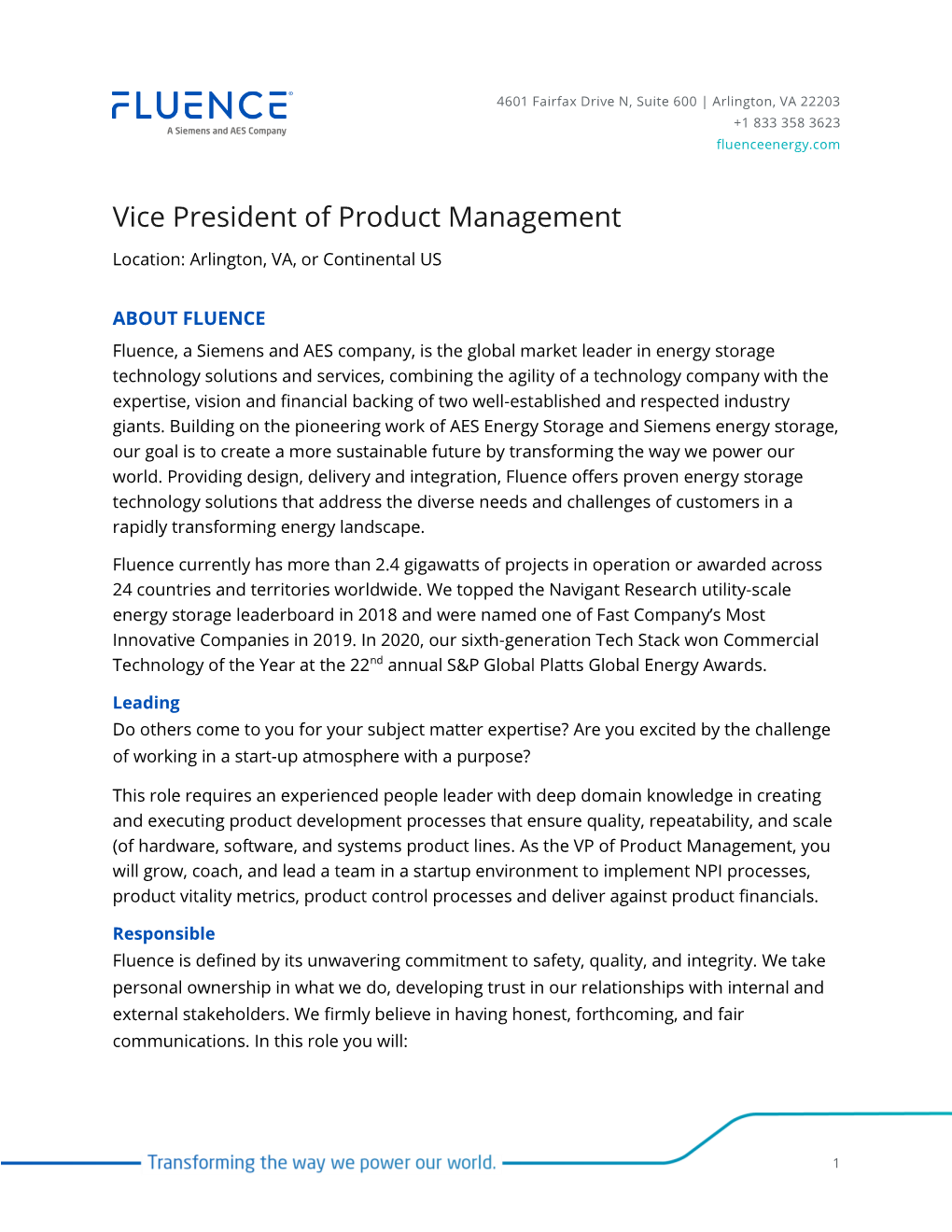 Vice President of Product Management