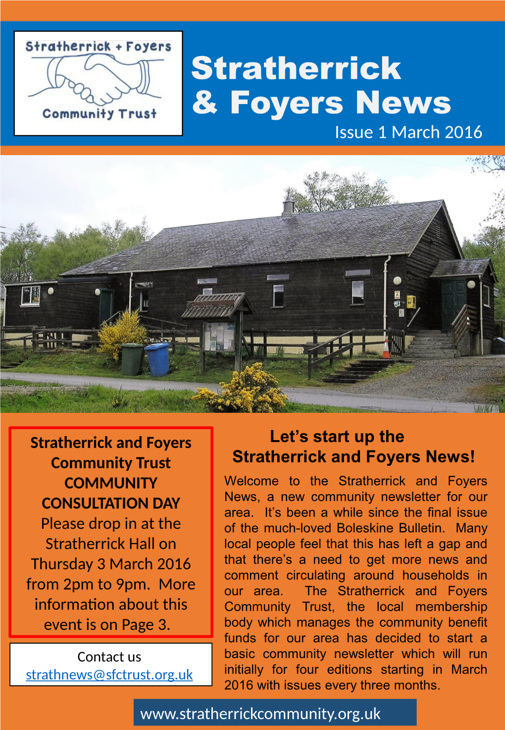 Stratherrick & Foyers News