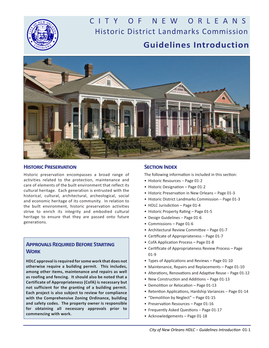 Guidelines Introduction