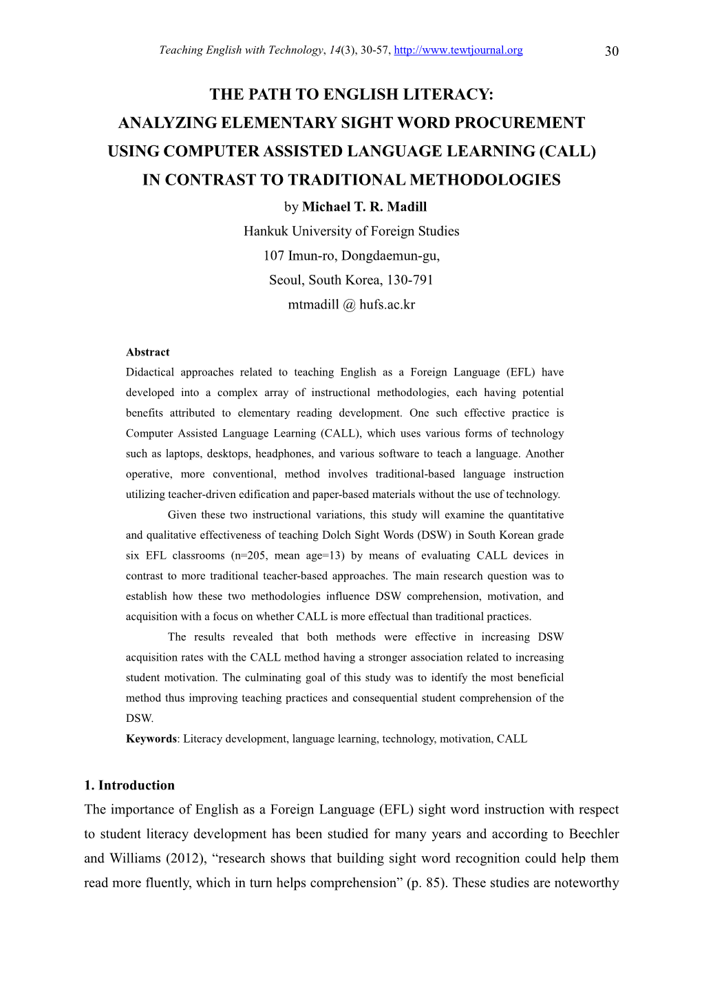 The Path to English Literacy